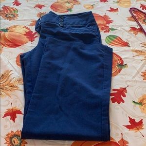 Navy blue dress pants